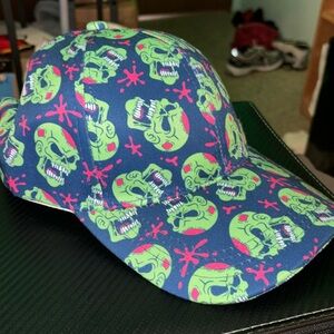 Skull Design Hat (Size Adjustable)